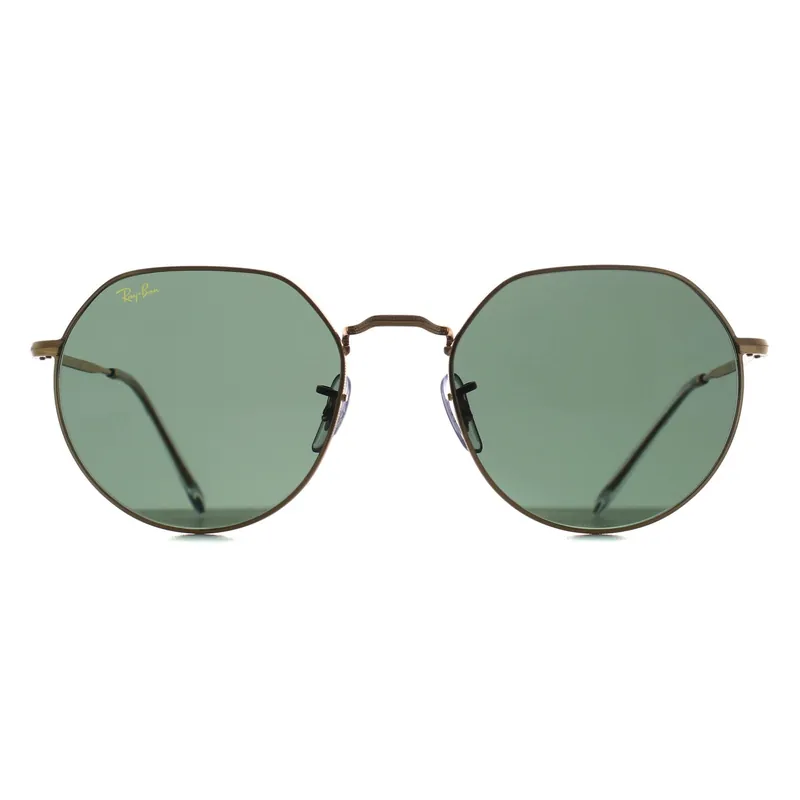 Round Gold Green RB3565 Jack - Ray-Ban