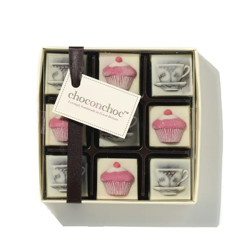 Chocolate Tea Cups And Cakes - CHOC ON CHOC