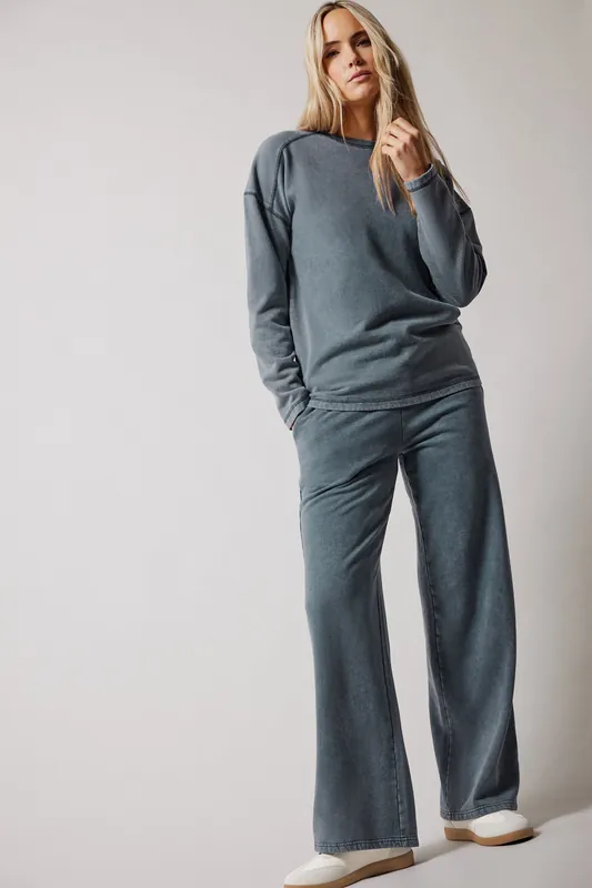Tall Acid Wash Joggers - Long Tall Sally