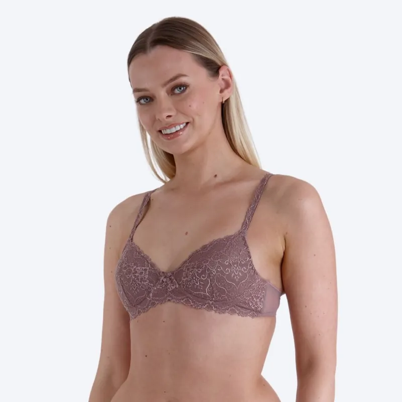 'Tara' Non-Wired Lace Bra