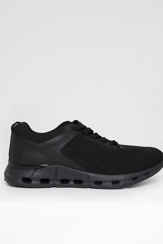Slip On Textured Trainers - Threadbare