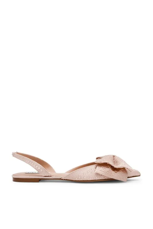 Cardi Flat Nude' Fabric Flats - STEVE MADDEN