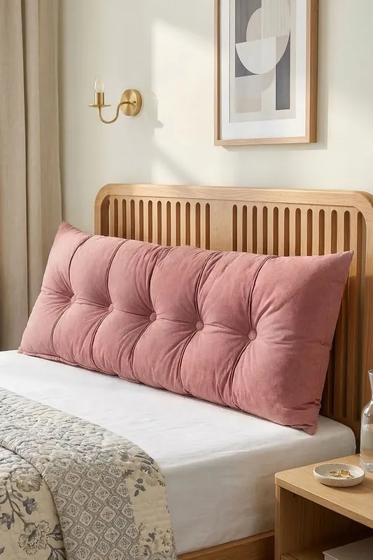 Cozy Upholstered Headboard Pillow - Living and Home