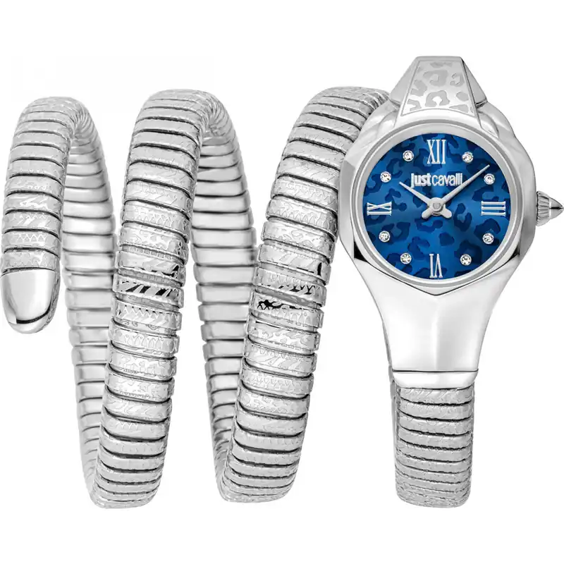 JC1L271M0015 Signature Snake 22mm Quartz Watch - Just Cavalli