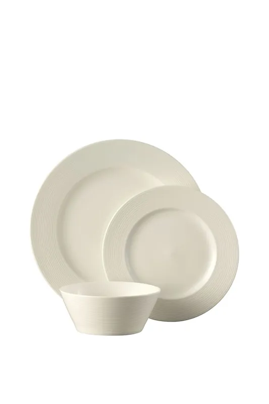 'Ripple' Dinner 12 Piece Set - Belleek Living