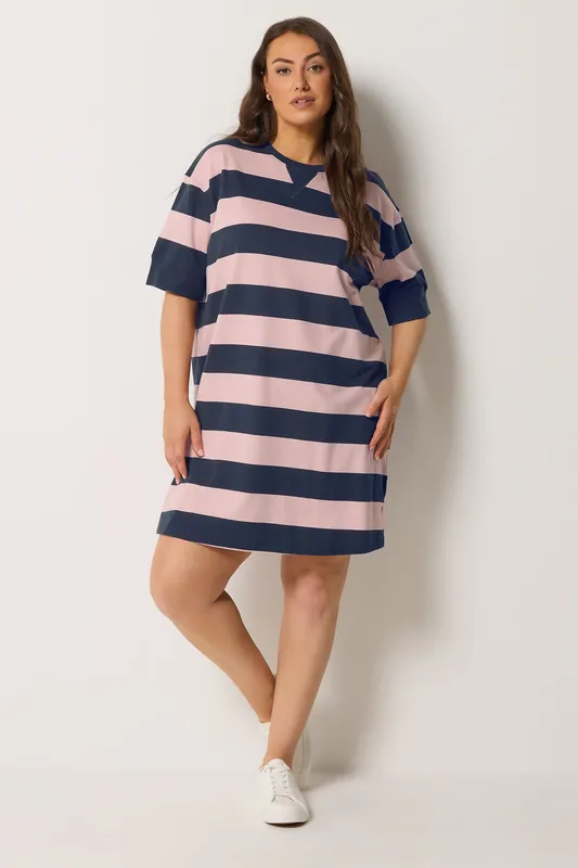 Stripe T-Shirt Dress