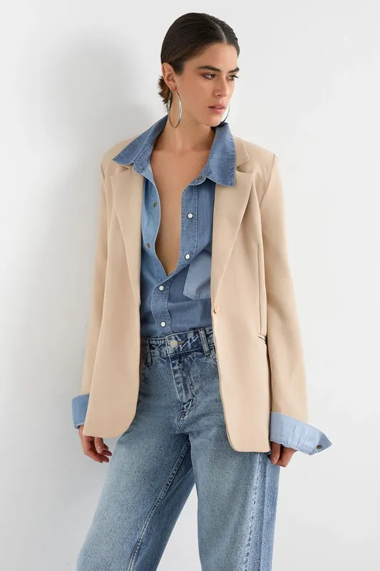 Woven Classic Blazer - Hiccup
