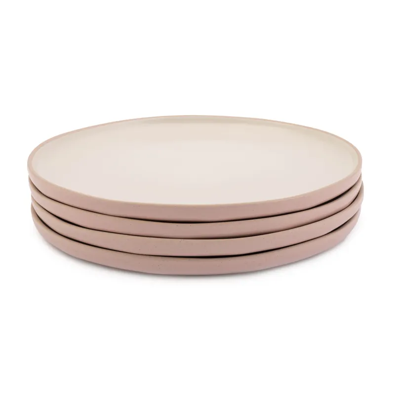 Big Love Perfect Plates, Stoneware, Set of 4, Pink, 27cm - Jamie Oliver
