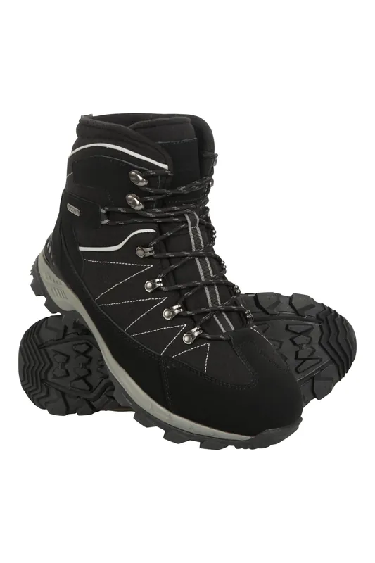Boulder' Waterproof Winter IsoTherm Lined Trekker Boots - Mountain Warehouse