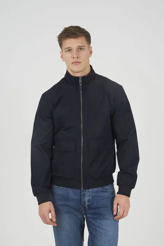 Funnel Neck Bomber Jacket - Brave Soul
