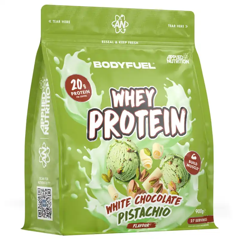 BodyFuel™ Whey Protein Powder - White Choco Pistachio - 27 Servings