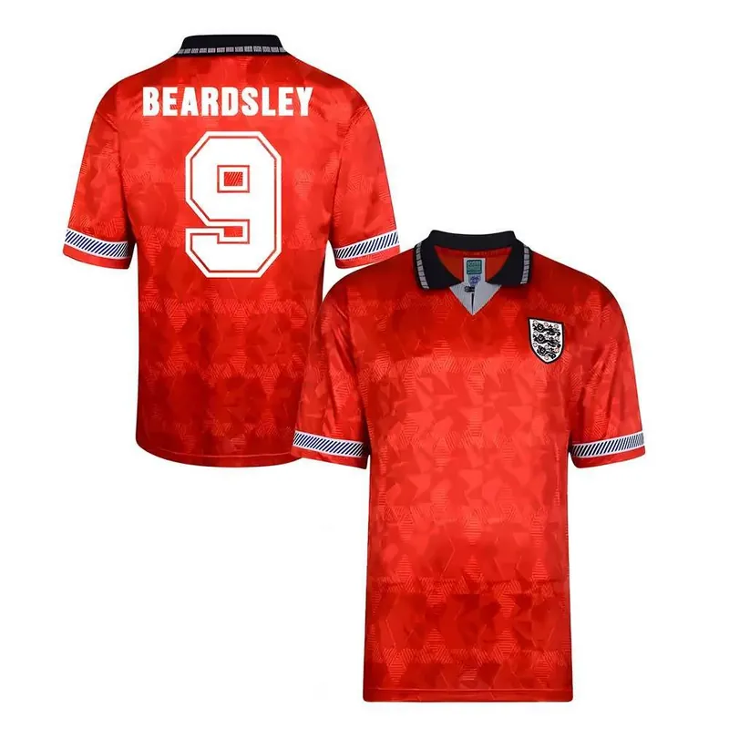 Mens Score Draw World Cup 1990 Away Shirt - Beardsley 9