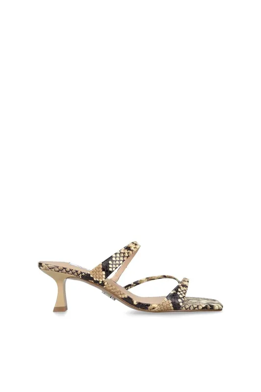 Ajay Snakeprint' Leather Heels - STEVE MADDEN
