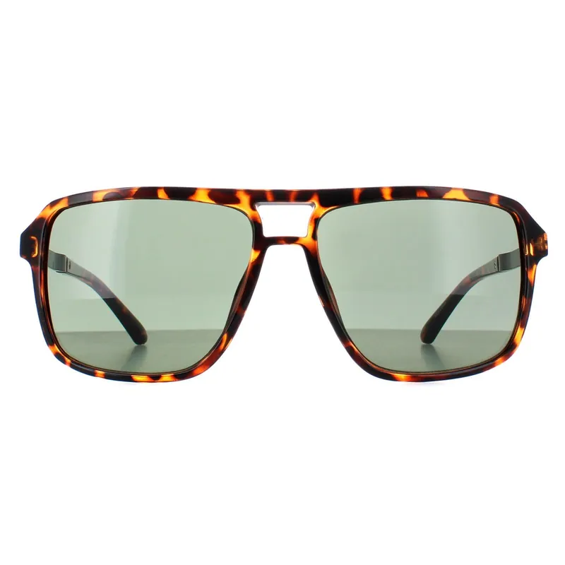 Aviator Dark Havana Green GF5085 - Guess
