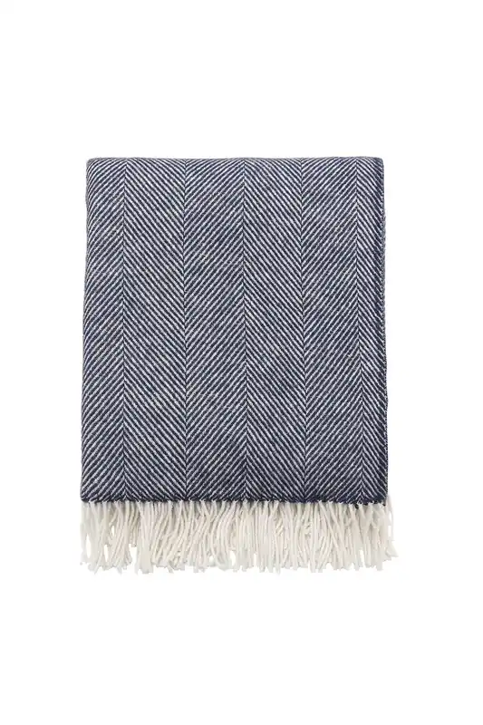 'Ennis' Wool Throw - Murmur