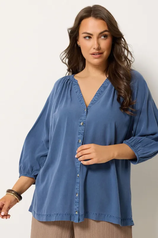 Chambray Blouse - Yours