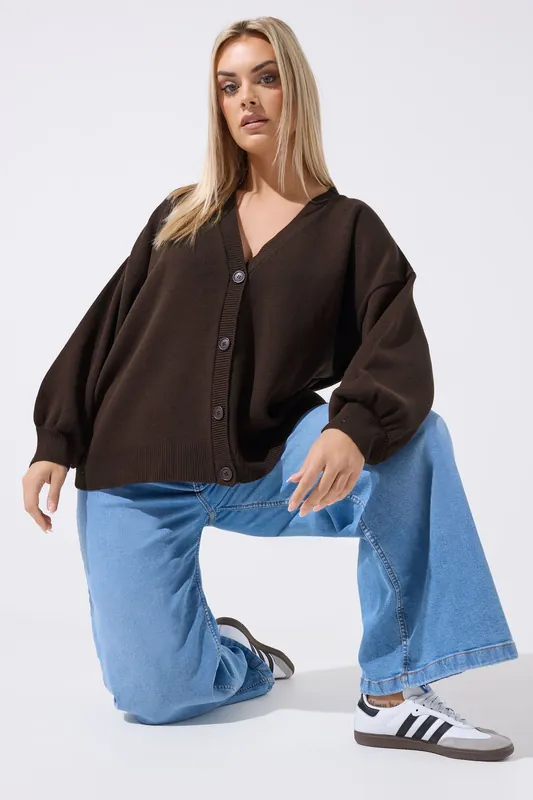 Balloon Sleeve Cardigan - Yours