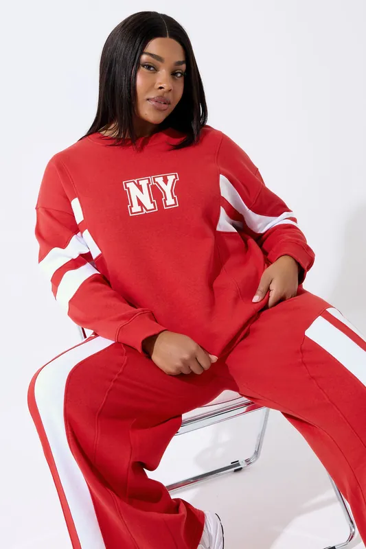 NY' Stripe Sweatshirt - Yours