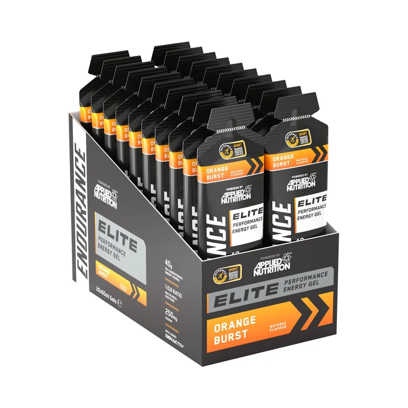 Endurance Elite Energy Gels - Orange Burst - 20 Servings