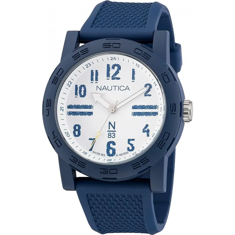 NAPATS301 Ayia Triada 43mm Quartz Watch - Nautica