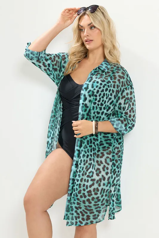 Leopard Print Cover Up - Yours