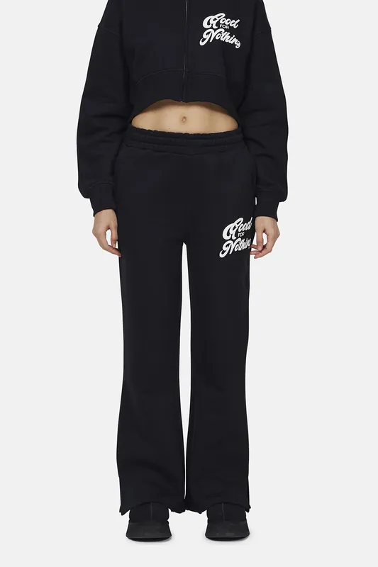 Flared Joggers - Good For Nothing