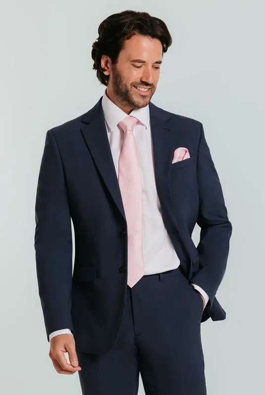 Mid Blue Suit Jacket - Dobell