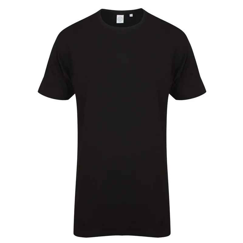 Skinnifit Longline Dipped Hem T-Shirt
