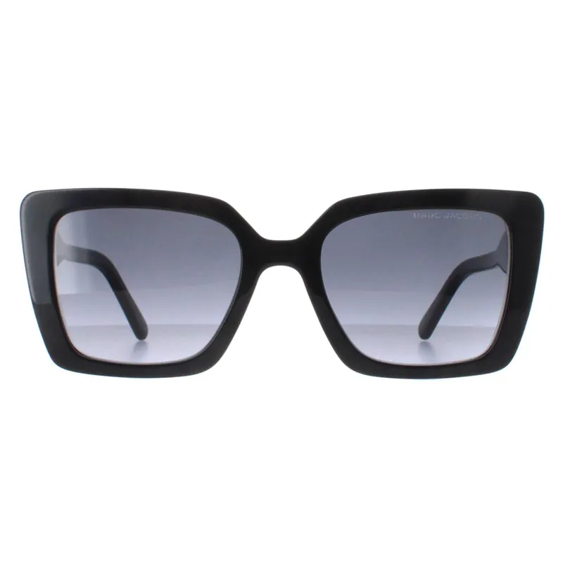 Square Shiny Black Dark Grey Gradient MARC 733/S - Marc Jacobs