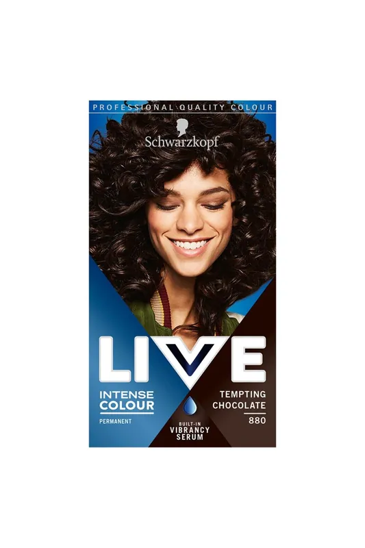 Live Intense Colour 'Hair Dye' 880 Tempting Chocolate - Schwarzkopf