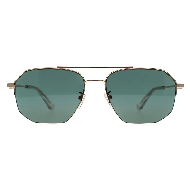 Square Shiny Rose Gold Green SPLN39 Champ 10 - Police