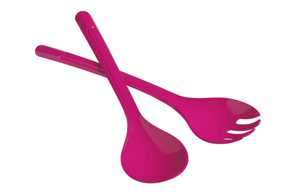 Durable Salad Spoon And Fork Set, Portable Serving Spoon And Fork Set, Lightweight Spoon And Fork Set - Orsina
