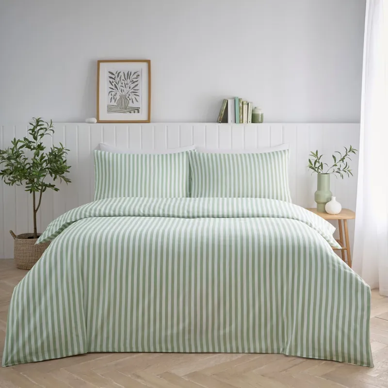 Pencil Stripe Duvet Cover Set - Portfolio Home