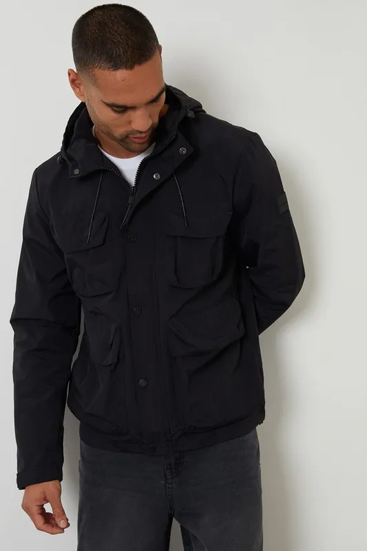 Hooded Utility Coat - Threadbare