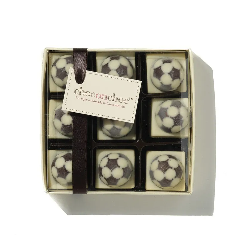 Chocolate Footballs - CHOC ON CHOC
