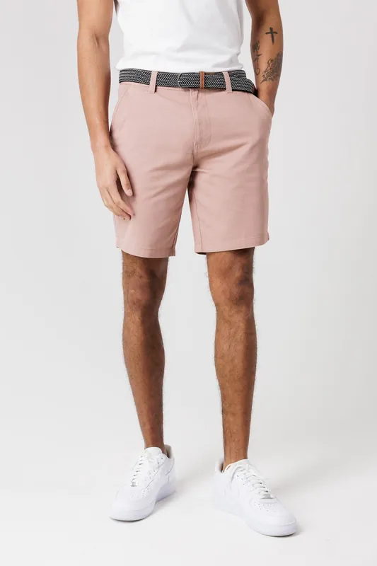 Cotton Twill Peached Shorts - Tokyo Laundry