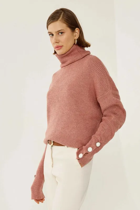 Relaxed Fit Knitted Sweater - Hiccup