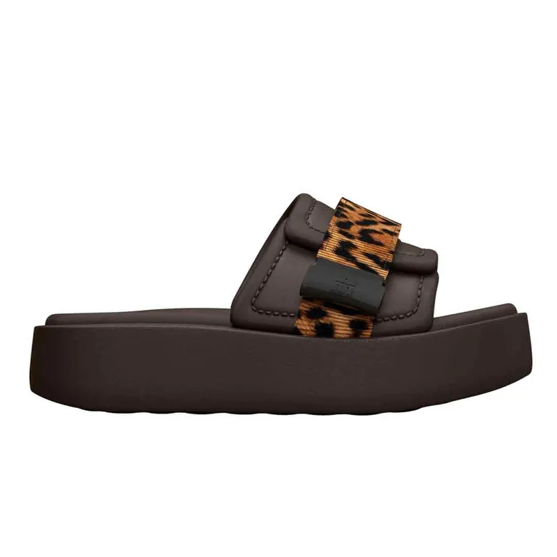 Free Fuzzy Slide Platform - Melissa Shoes