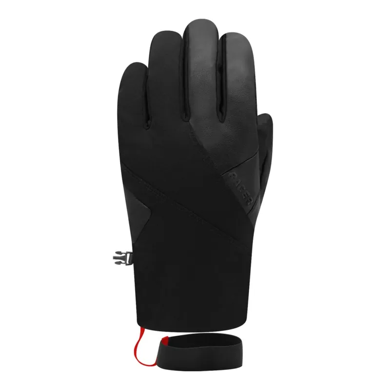 Mountaineer 3' Leather Waterproof Polymax® Ski Gloves - Racer