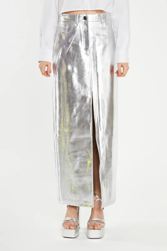 Straight Fit Maxi Skirt - Shnoo