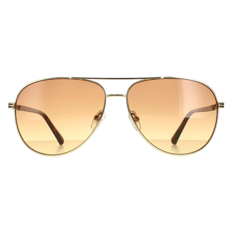 Aviator Gold Brown Gradient GU00043 - Guess