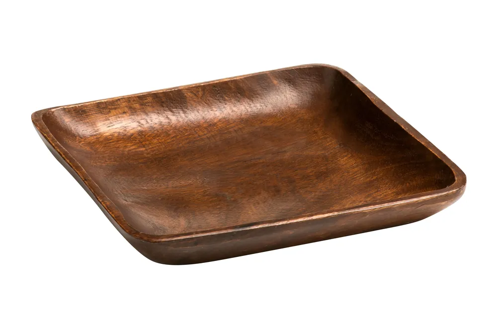 Versatile Square Serving Dish, Elegant Design Serving Dish, Natural Large Serving Dish For Breakfast - Orsina