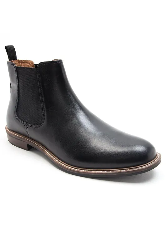 Bateman' Leather Formal Mens Chelsea Boots Classic Comfortable and Stylish Boots - Thomas Crick