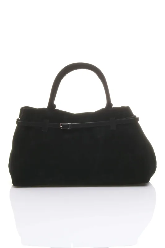 Buckle Slouch Tote Bag - AJVANI