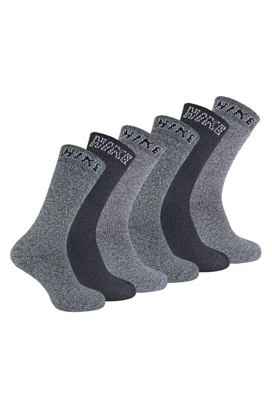 6 Pack Soft Breathable Cotton Hiking Socks for Summer - Sock Snob