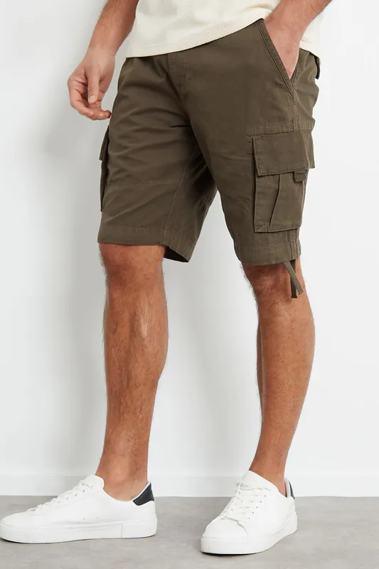 Cotton 'Manchester' Cargo Shorts - Threadbare