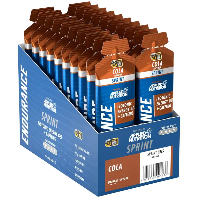 Endurance Spint Energy Gels - Cola - 20 Servings