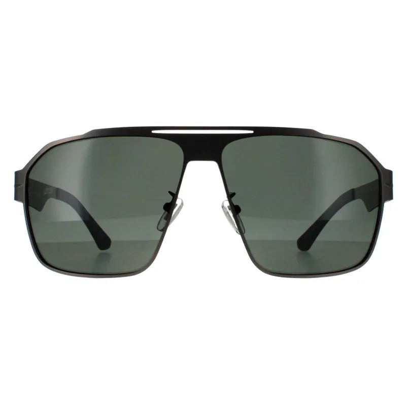 Aviator Matte Satinised Bakelite Grey Green Polarized SPLL08 Summit 1 - Police