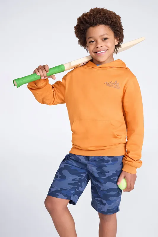 Explore' Lightweight Soft Warm Casual Comfy Kangaroo Pocket Hoodie - Mountain Warehouse