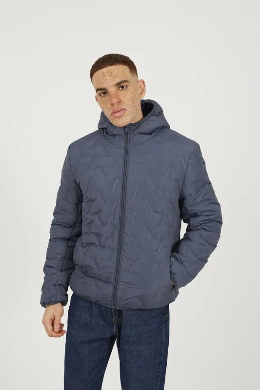 Short Length Hooded Padded Jacket - Brave Soul
